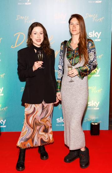 Paulina Chmielecka and Eugina Dymchuk attended last night’s screening of Sky Original film, Dance First in Thomas Prior Hall, Ballsbridge. Based on Irish playwright Samuel Beckett, Dance First follows the extraordinary life of the literary icon through the lens of his triumphs and mistakes as well as through his fraught relationships throughout his life. The film, directed by James Marsh and starring Gabriel Byrne, Fionn O’Shea and Aidan Gillen, launches in select Irish cinemas on November 3, ahead of its release on Sky Cinema this December.-photo Kieran Harnett
