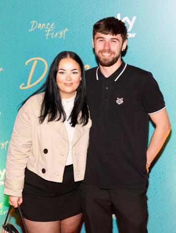 Saoirse McNamee and Stiofan Quigley attended last night’s screening of Sky Original film, Dance First in Thomas Prior Hall, Ballsbridge. Based on Irish playwright Samuel Beckett, Dance First follows the extraordinary life of the literary icon through the lens of his triumphs and mistakes as well as through his fraught relationships throughout his life. The film, directed by James Marsh and starring Gabriel Byrne, Fionn O’Shea and Aidan Gillen, launches in select Irish cinemas on November 3, ahead of its release on Sky Cinema this December.-photo Kieran Harnett
