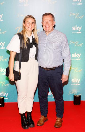 Shauna and John Donnelly attended last night’s screening of Sky Original film, Dance First in Thomas Prior Hall, Ballsbridge. Based on Irish playwright Samuel Beckett, Dance First follows the extraordinary life of the literary icon through the lens of his triumphs and mistakes as well as through his fraught relationships throughout his life. The film, directed by James Marsh and starring Gabriel Byrne, Fionn O’Shea and Aidan Gillen, launches in select Irish cinemas on November 3, ahead of its release on Sky Cinema this December.-photo Kieran Harnett