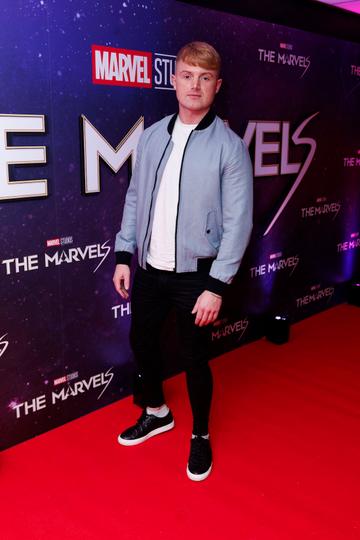 Steve Kendall pictured at the Irish Premiere screening of Marvel Studios The Marvels at Cineworld Dublin. In cinemas this Friday. Picture Andres Poveda