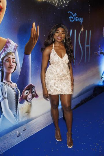 Tessy Ehiguese pictured at the Family Premiere Screening of Disney’s Wish. In cinemas only from November 24 Picture Andres Poveda