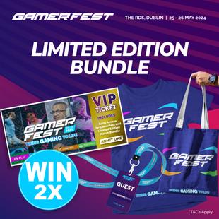 Win a limited edition GamerFest bundle including tickets & goodies