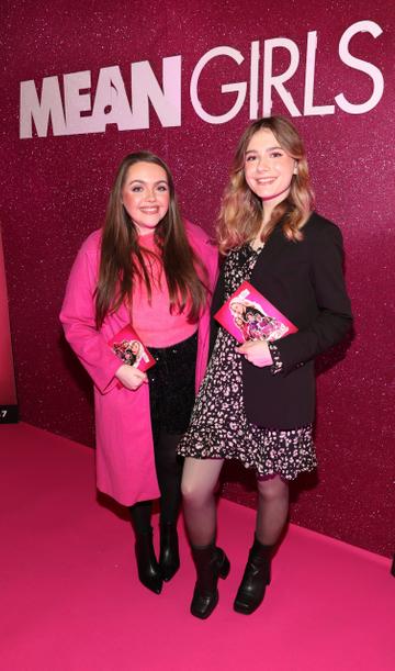 Ellen Garvey and Niamh Shipley at the Irish Premiere of Mean Girls at the Stella Rathmines ,Dublin.
Picture Brian McEvoy