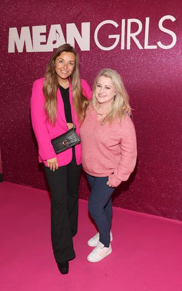 Emma Nolan and Michaela Hayes at the Irish Premiere of Mean Girls at the Stella Rathmines ,Dublin.
Picture Brian McEvoy