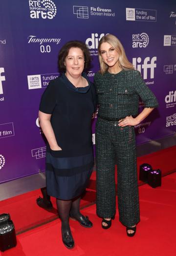 Grainne Humphreys and Amy Huberman pictured at the Dublin International Film Festival  2024 programme launch at the Lighthouse Cinema ,Dublin
Picture Brian McEvoy