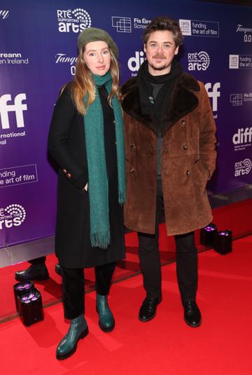Mia Mullarkey and Colm Farren pictured at the Dublin International Film Festival  2024 programme launch at the Lighthouse Cinema ,Dublin
Picture Brian McEvoy