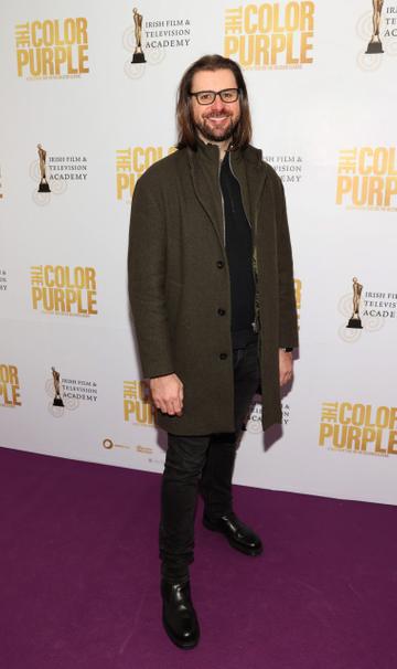 Carl Finnegan pictured at the IFTA screening of The Color Purple at the Lighthouse Cinema,Dublin.Picture Brian McEvoyNo Repro fee for one use