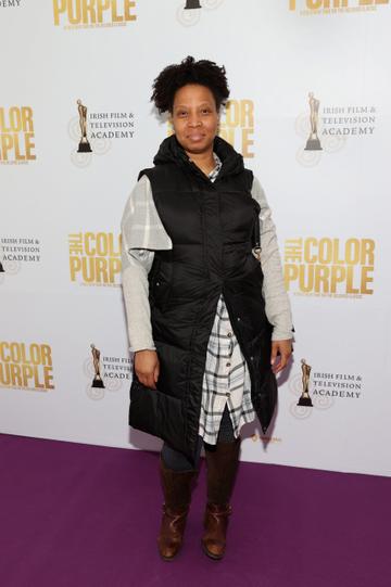 Abi Ighodaro pictured at the IFTA screening of The Color Purple at the Lighthouse Cinema,Dublin.Picture Brian McEvoyNo Repro fee for one use
