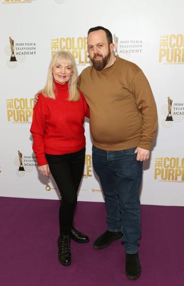 Freda King and Johnny Mooney pictured at the IFTA screening of The Color Purple at the Lighthouse Cinema,Dublin.Picture Brian McEvoyNo Repro fee for one use