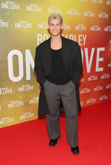 Adam Fogarty pictured at the Irish Premiere screening of Bob Marley: One Love at the Lighthouse Cinema,Dublin
Picture Brian McEvoy
