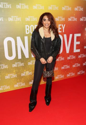 Erica Cody pictured at the Irish Premiere screening of Bob Marley: One Love at the Lighthouse Cinema,Dublin
Picture Brian McEvoy
