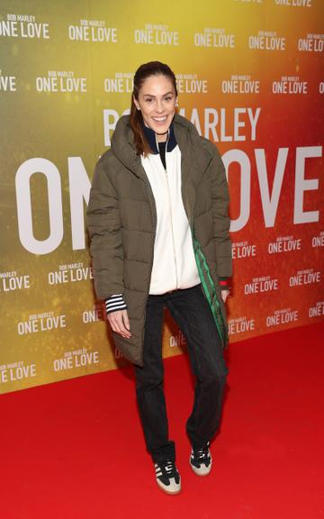 Glenda Gilson  pictured at the Irish Premiere screening of Bob Marley: One Love at the Lighthouse Cinema,Dublin
Picture Brian McEvoy
