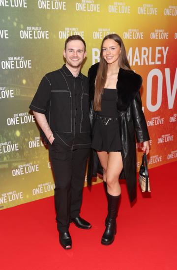 Sam Kelly and Helen Galgey pictured at the Irish Premiere screening of Bob Marley: One Love at the Lighthouse Cinema,Dublin
Picture Brian McEvoy
