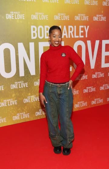 Thamie Mnyanda pictured at the Irish Premiere screening of Bob Marley: One Love at the Lighthouse Cinema,Dublin
Picture Brian McEvoy
