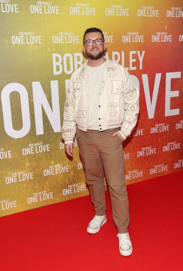 Dean Kenny pictured at the Irish Premiere screening of Bob Marley: One Love at the Lighthouse Cinema,Dublin
Picture Brian McEvoy
