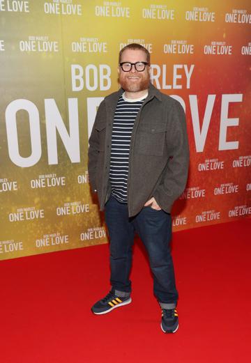 Ed Smith pictured at the Irish Premiere screening of Bob Marley: One Love at the Lighthouse Cinema,Dublin
Picture Brian McEvoy
