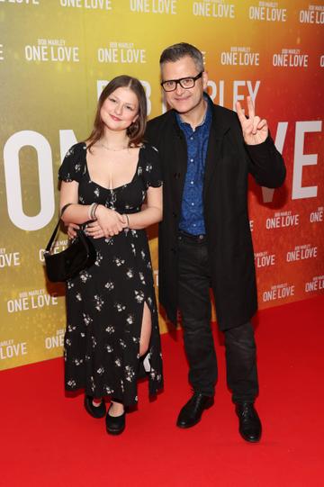 Trudy May Sweeney and Paul Sweeney pictured at the Irish Premiere screening of Bob Marley: One Love at the Lighthouse Cinema,Dublin
Picture Brian McEvoy