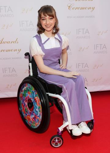Niamh Moriarty pictured at the IFTA Awards 2024 at the Dublin Royal Convention Centre.

Picture: Brian McEvoy