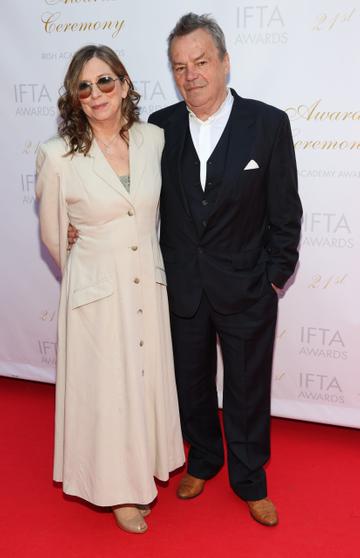 Neil Jordan with his wife Brenda pictured at the IFTA Awards 2024 at the Dublin Royal Convention Centre.

Picture: Brian McEvoy