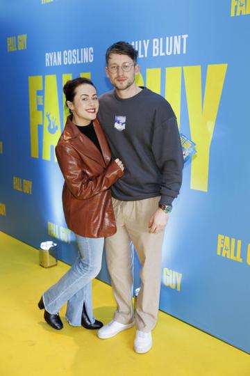 Jody Coffey and Ian McSheery pictured at a special preview screening of The Fall Guy at Light House Cinema, Dublin. The Fall Guy starring Ryan Gosling and Emily Blunt is in cinemas this Thursday May 2nd. Picture Andres Poveda