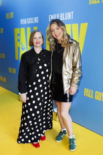 Pamela Heaney and Emma Manley pictured at a special preview screening of The Fall Guy at Light House Cinema, Dublin. The Fall Guy starring Ryan Gosling and Emily Blunt is in cinemas this Thursday May 2nd. Picture Andres Poveda
