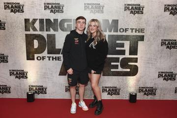 Nathan Kelly and Ellie O’Reilly pictured at the Irish Premiere of Kingdom Of The Planet Of The Apes.