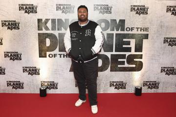 Leon Diop pictured at the Irish Premiere of Kingdom Of The Planet Of The Apes.