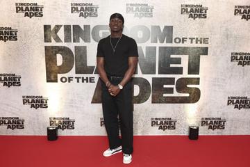 Bas Mbaye pictured at the Irish Premiere of Kingdom Of The Planet Of The Apes.