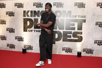Bas Mbaye pictured at the Irish Premiere of Kingdom Of The Planet Of The Apes.