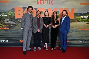 Chris Walley, Will Forte, Siobhan Cullen, Robyn Cara, and David Wilmot at the Bodkin Dublin Screening Wednesday May 8, Lighthouse Cinema,
Photo by Michael Chester for Netflix
