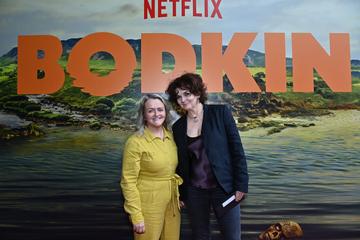 Gene Rooney and Pam Boyd arriving on the red carpet at the Bodkin Dublin Screening Wednesday May 8
Lighthouse Cinema,
Photo by Michael Chester for Netflix