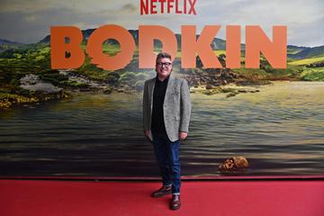 Pat Shortt arriving on the red carpet at the Bodkin Dublin Screening Wednesday May 8, Lighthouse Cinema,
Photo by Michael Chester for Netflix