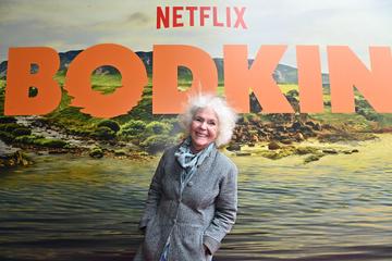 Fionnula Flanagan arriving on the red carpet
Bodkin Dublin Screening Wednesday May 8
Lighthouse Cinema,
Photo by Michael Chester for Netflix