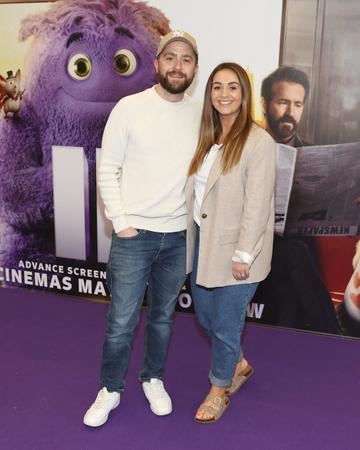 George McMahon and his wife Rachel pictured at the special screening of the film IF at the Odeon Cinema in Point Square,Dublin.
Picture Brian McEvoy