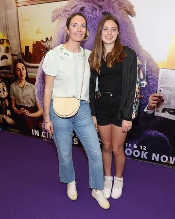 Kara Heriot and her daughter Thea pictured at the special screening of the film IF at the Odeon Cinema in Point Square,Dublin.
Picture Brian McEvoy