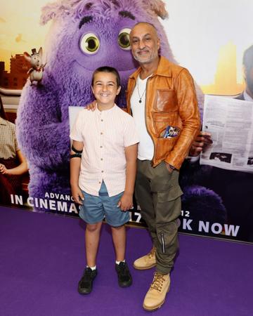 Sonny Kumar and Vic Kumar pictured at the special screening of the film IF at the Odeon Cinema in Point Square,Dublin.
Picture Brian McEvoy