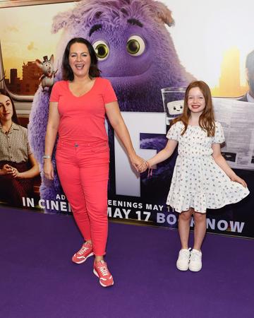 Triona McCarthy and her daughter Minnie pictured at the special screening of the film IF at the Odeon Cinema in Point Square,Dublin.
Picture Brian McEvoy