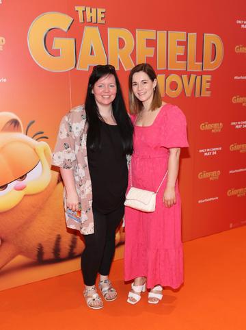 Maria Devereux and Lisa Devereux at the multimedia screening of The Garfield Movie in Movies @The Square,Tallaght,Dublin.
Picture Brian McEvoy
