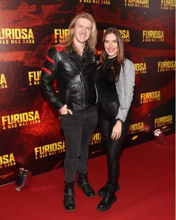 Tadgh Taylor and Lilian Moraes at the Irish Premiere of Furiosa: A Mad Max Saga at Cineworld IMAX Dublin.
Picture Brian McEvoy