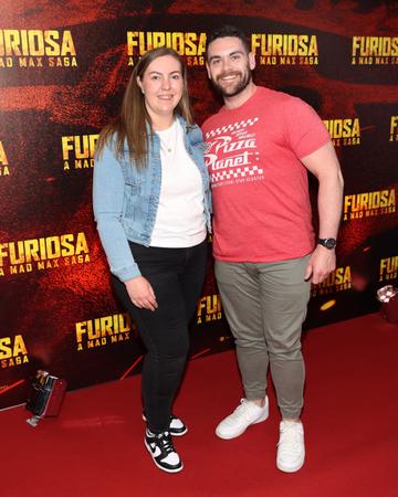 Lauren Watters and Daniel O Sullivan at the Irish Premiere of Furiosa: A Mad Max Saga at Cineworld IMAX Dublin.
Picture Brian McEvoy