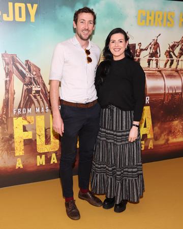 Declan Crowley and Amy Sanfey at the Irish Premiere of Furiosa: A Mad Max Saga at Cineworld IMAX Dublin.
Picture Brian McEvoy