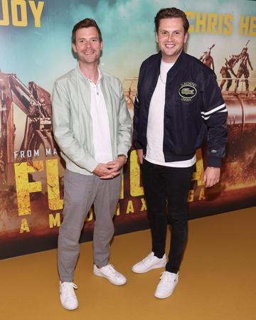 James Nesbitt and Mark Mehigan at the Irish Premiere of Furiosa: A Mad Max Saga at Cineworld IMAX Dublin.
Picture Brian McEvoy