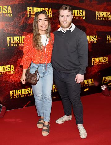 Brigida Souza and Joe McCabe at the Irish Premiere of Furiosa: A Mad Max Saga at Cineworld IMAX Dublin.
Picture Brian McEvoy