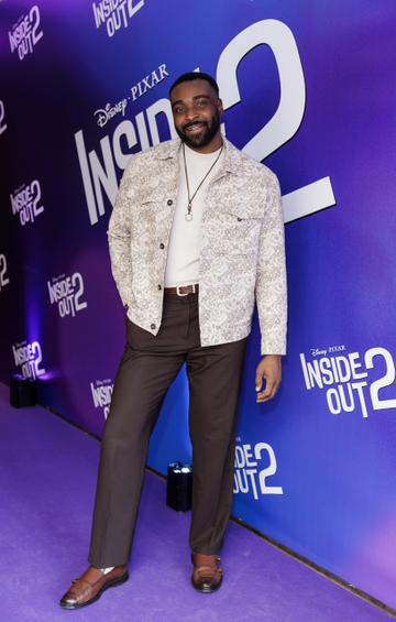 Biodun Laaro pictured at the Irish Premiere Screening of Disney Pixar's  'Inside Out 2' in the Light house Cinema Dublin. Picture Andres Poveda