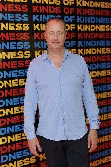 Andrew Lowe pictured at a special preview screening of Searchlight Pictures KINDS OF KINDNESS ' in the Light House Cinema Dublin. Picture Andres Poveda