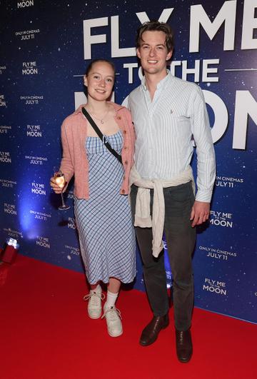 Anna Wilde and Thomas Loudoun Shand pictured at the multimedia screening of Fly Me To The Moon at the Stella Cinema,Dublin.
Picture Brian McEvoy