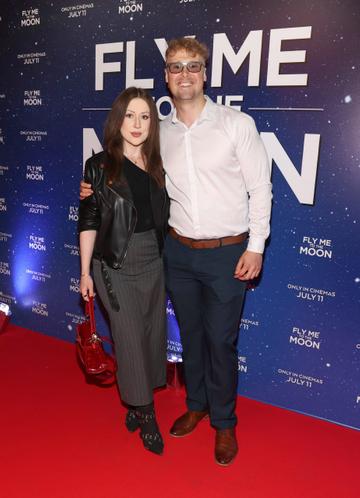 Paulina Chmielecka  and Evan Grehan pictured at the multimedia screening of Fly Me To The Moon at the Stella Cinema,Dublin.
Picture Brian McEvoy