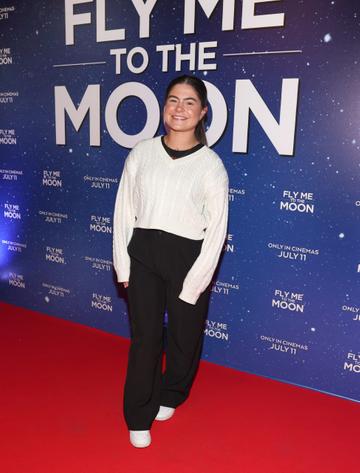 Danielle McFadden pictured at the multimedia screening of Fly Me To The Moon at the Stella Cinema,Dublin.
Picture Brian McEvoy