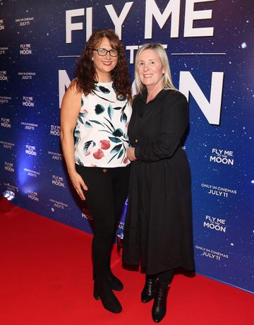 Sarah McGowan and Michelle Corcoran pictured at the multimedia screening of Fly Me To The Moon at the Stella Cinema,Dublin.
Picture Brian McEvoy