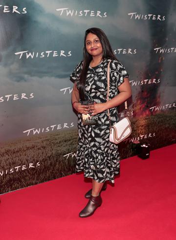 Anju Krishna at the Irish premiere of Twisters at Cineworld, Dublin.
Picture Brian McEvoy